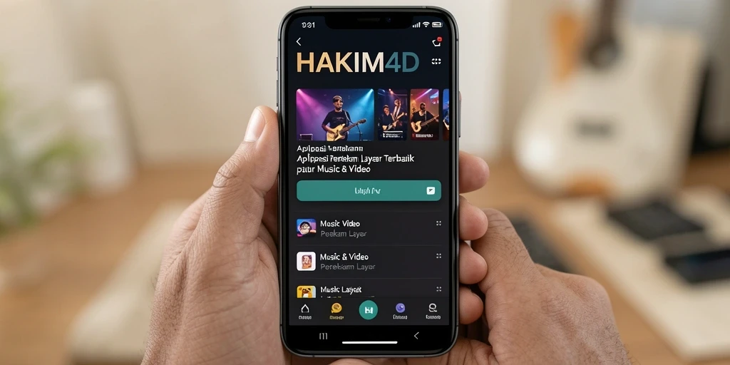 Antarmuka pengguna HAKIM4D menunjukkan berbagai fitur perekam layar.
