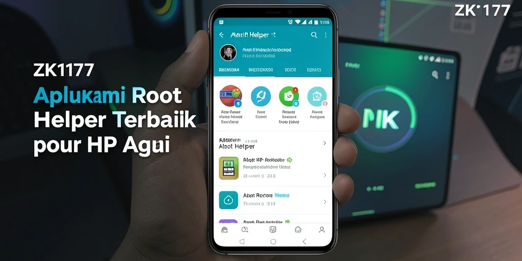 Antarmuka pengguna ZK1177 yang sederhana dan fungsional.